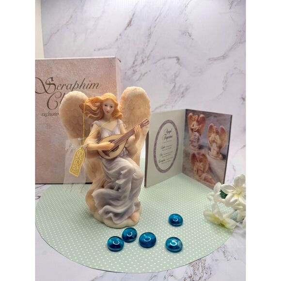 Seraphim Classics Lydia Winged Poet NWT angel 1993, #67088 Roman Inc - Picture 1 of 10